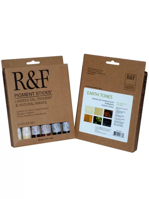 Olajrúd készlet R&F 6x38ml - Earth Tones