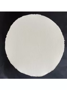 Kerek akvarell kézzel készített Khadi papír 30cm 320g