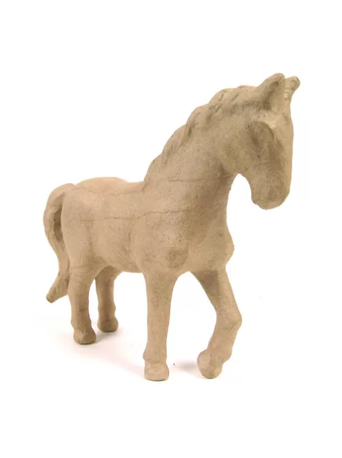 Ló papírmasé-ból, nagy 17 cm