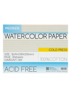 akvarell pad Meeden 100% Cotton 23x31cm Cold Pressed