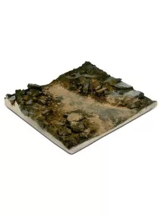 Vallejo Scenery – 14x14 Rubble Street Section