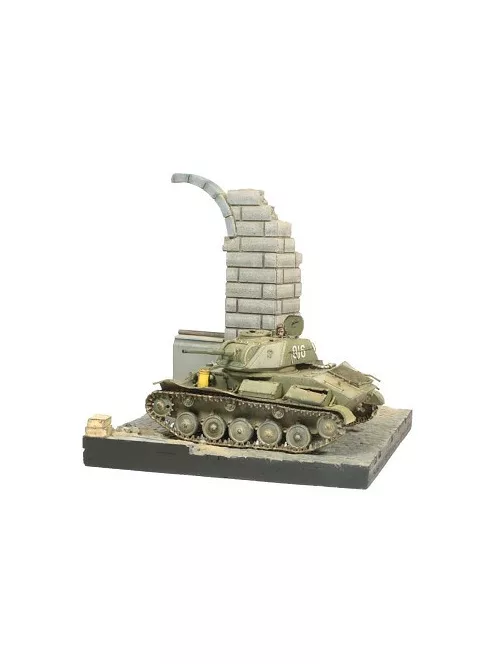 Vallejo Scenery – German Ruined Building