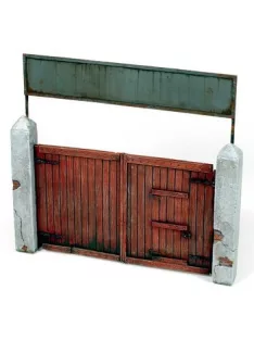 Vallejo Scenery – Village Gate 15x15 cm