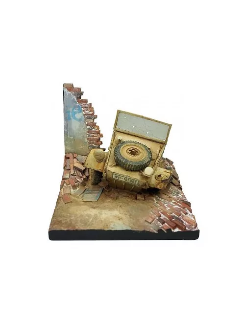 Vallejo Scenery – Vallejo – Kubelwagen Base (Front)