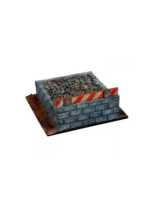 Vallejo Scenery – Railroad Buffer Block