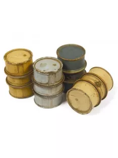 Vallejo Scenery – Vallejo – German Fuel Drums #1
