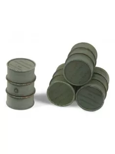 Vallejo Scenery – Wehrmacht Fuel Drums