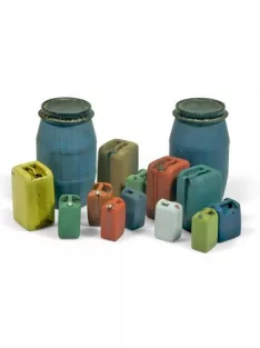 Vallejo Scenery – Assorted Modern Plastic Drums #2