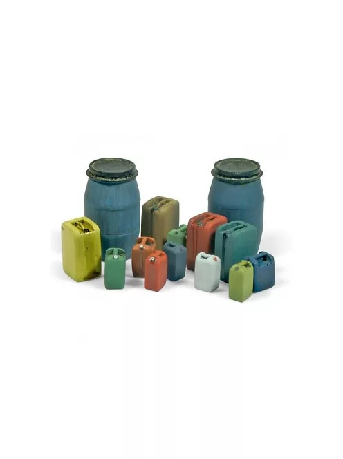 Vallejo Scenery – Assorted Modern Plastic Drums #2