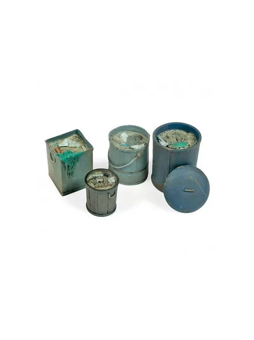 Vallejo Scenery – Vallejo – Assorted Garbage Bins #2