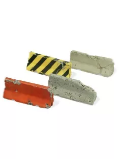 Vallejo Scenery – Vallejo – Damaged Concrete Barriers