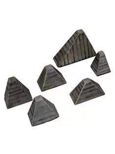 Vallejo Scenery – Höckerhindernis (AntiTank Barriers)