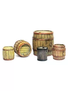 Vallejo Scenery – Wooden Barrels