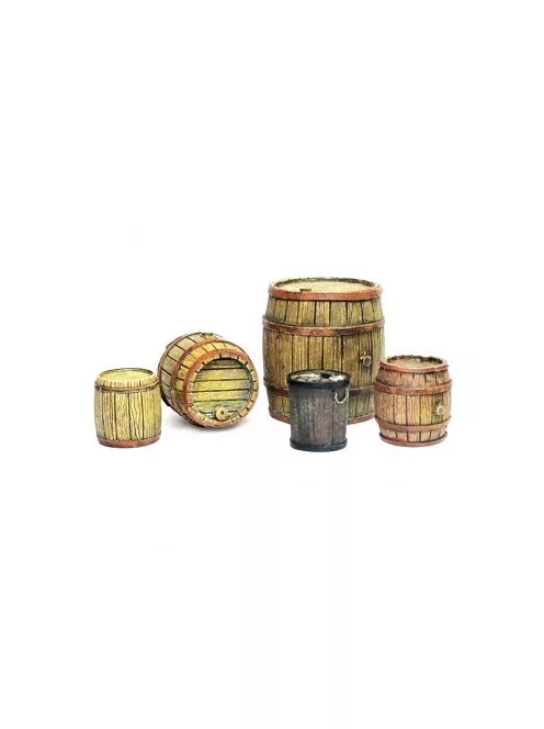 Vallejo Scenery – Wooden Barrels