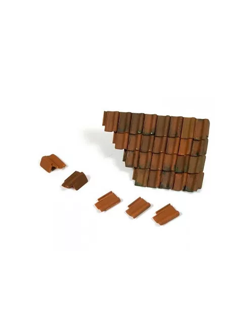 Vallejo Scenery – Damaged Roof Section and Tiles