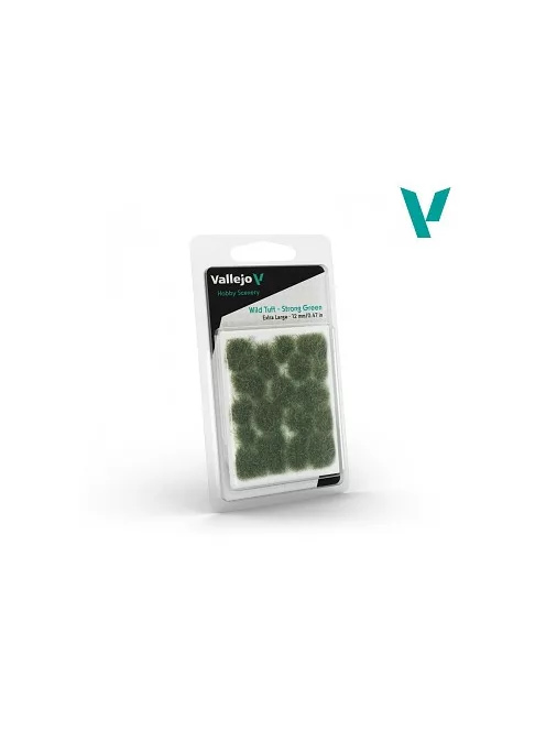 Vallejo Scenery XL – Wild Tuft Strong Green