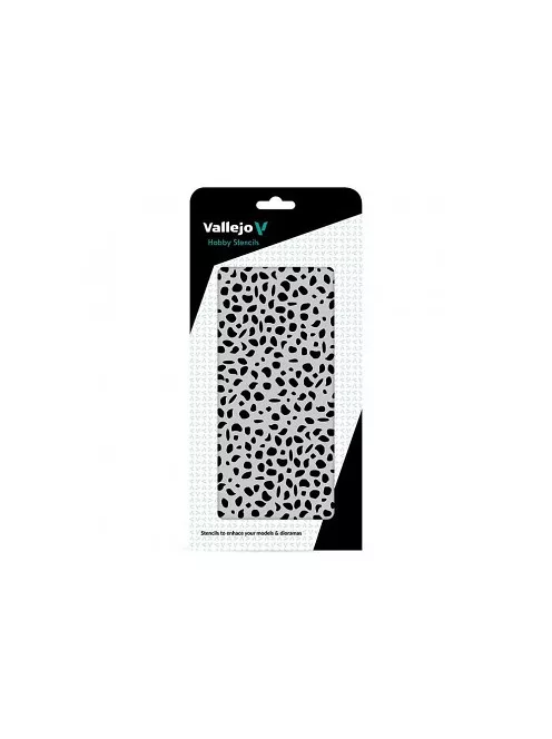 Vallejo modellező sablon – Luftwaffe WWII Spots Camo