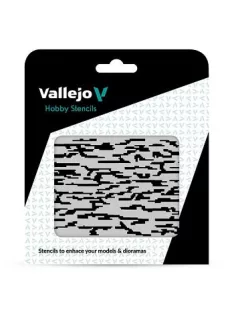 Vallejo modellező sablon – Pixelated Modern Camo