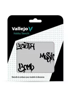 Vallejo Modellező sablon – Street Art n 1
