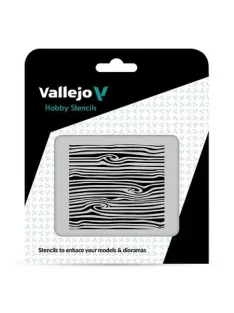 Vallejo modellező sablon – Wood Texture n 2
