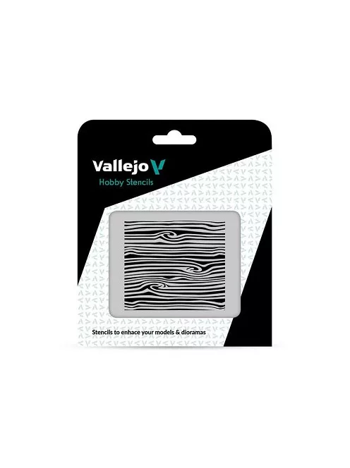 Vallejo modellező sablon – Wood Texture n 2