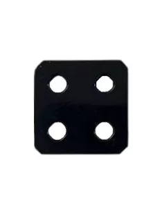 Flat hammer-in hook 30x30mm