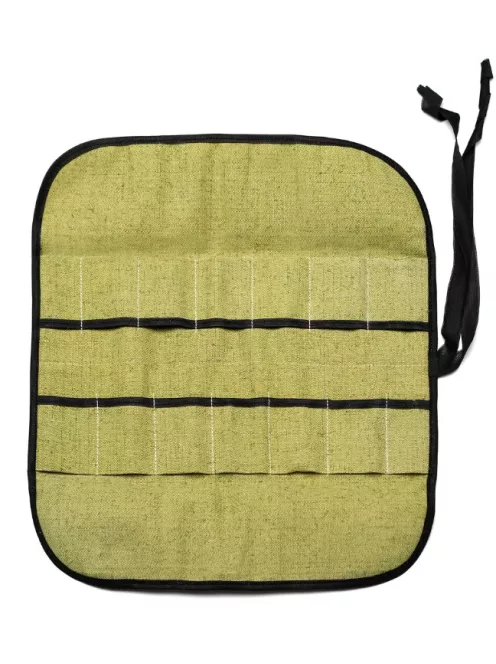 BeaverCraft 12 Pocket Tool Roll Carving Knife Case