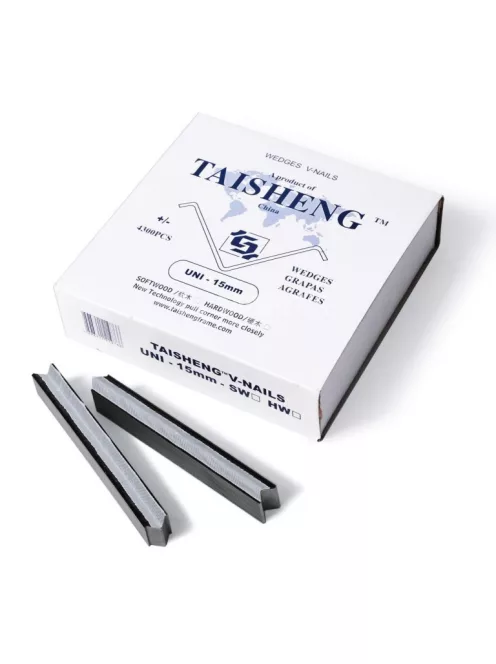 V-type framing staples UNI, 15mm