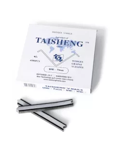 V-type UNI framing staples, 7mm