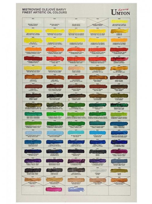 Olajfesték minta Umton
