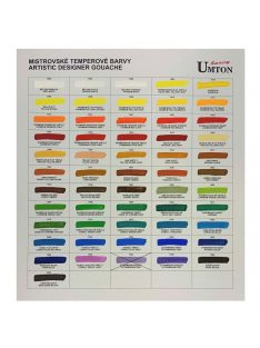 Tempera festék színminták Umtonban