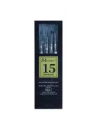Ecsetkészlet - MEEDEN 15 Pcs Micro Detail Paint Brush Set