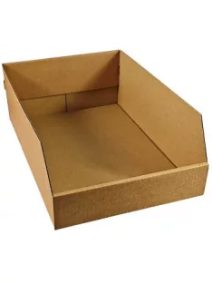 Karton polctároló 26 cm