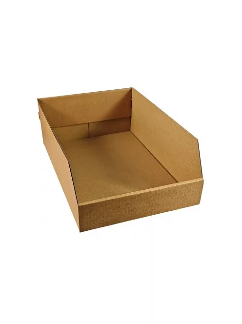 Karton polctároló 26 cm