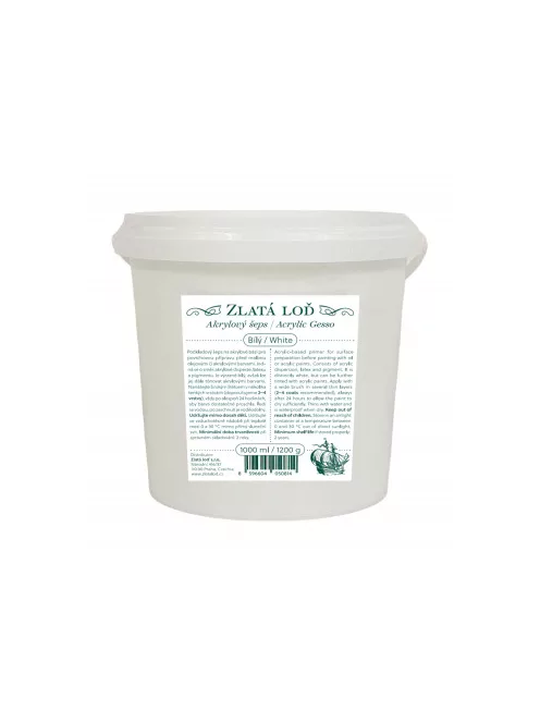 Acrylic sheps Zlatá loď 1000ml / 1200g