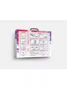 Számozott kifestő készlet vászonra 40x50 cm - Ház az alpokban