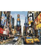 Számozott kifestő készlet vászonra 40x50 cm - New York Time Square