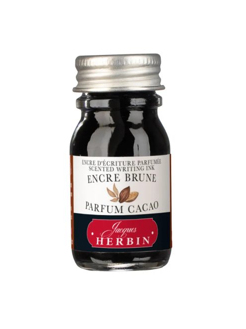 Illatosított tinta 10 ml - Jacques Herbin Perfumed Ink - Barna színű és kakaó illatú tinta