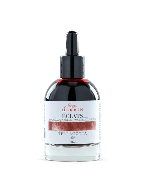 Akvarell művésztinta, 50 ml - Jacques Herbin Éclats Fine Art Ink - Bíborvörös