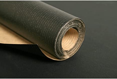 Clairefontaine Kraft Noir művészpapír tekercsben 60 g/m2 fekete/nátron - 1m széles, 10 m hosszú