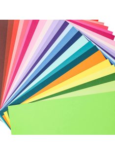   Cartador dekorációs karton, újrahasznosított színes papír 270 g/m2 16 színárnyalat 50 x 65 cm