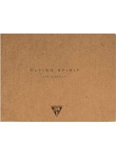   Clairefontaine Flying Spirit vázlatfüzet, elefántcsont rajzpapír, fűzött 90 g/m2 100 oldal, A6