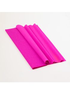 Krepp-papír 75% kreppelés 40 g/m2 CIKLÁMEN 0,5 x 2,50 cm