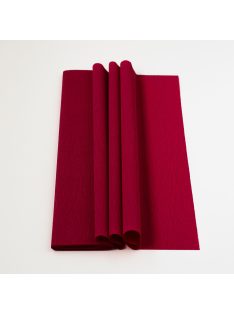   Krepp-papír 75% kreppelés 40 g/m2 OPERA VÖRÖS 0,5 x 2,50 cm