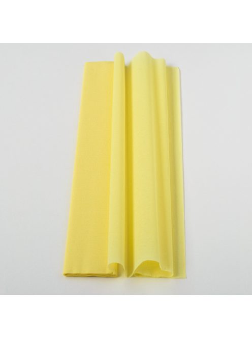 Krepp-papír 75% kreppelés 40 g/m2 PAILE SÁRGA  0,5 x 2,50 cm