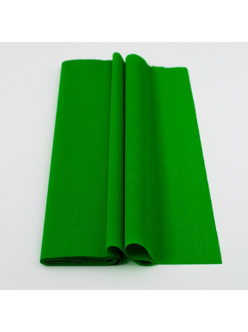 Krepp-papír 75% kreppelés 40 g/m2 RÉT ZÖLD 0,5 x 2,50 cm
