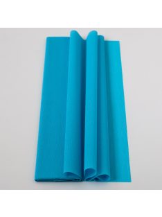 Krepp-papír 75% kreppelés 40 g/m2 TÜRKIZ 0,5 x 2,50 cm