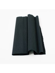 Krepp-papír 75% kreppelés 40 g/m2 FEKETE 0,5 x 2,50 cm
