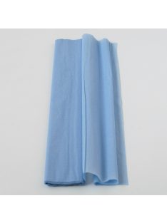   Krepp-papír 75% kreppelés 40 g/m2 Világoskék 0,5 x 2,50 cm