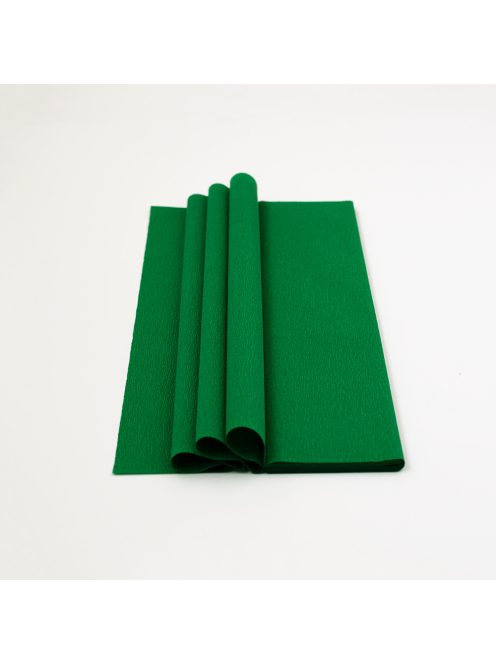 Krepp-papír 75% kreppelés 40 g/m2 EMPIRE ZÖLD 0,5 x 2,50 cm